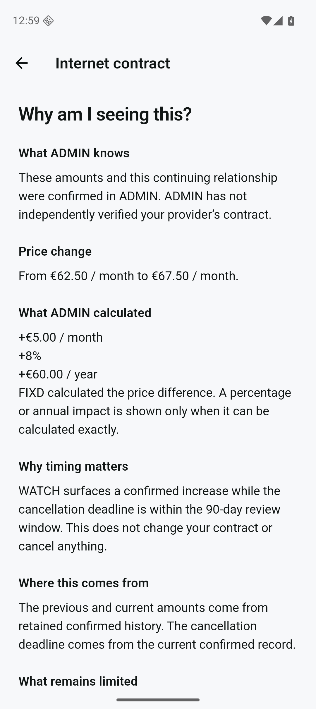 Waarom zie ik dit?. Android, Licht · 100%
